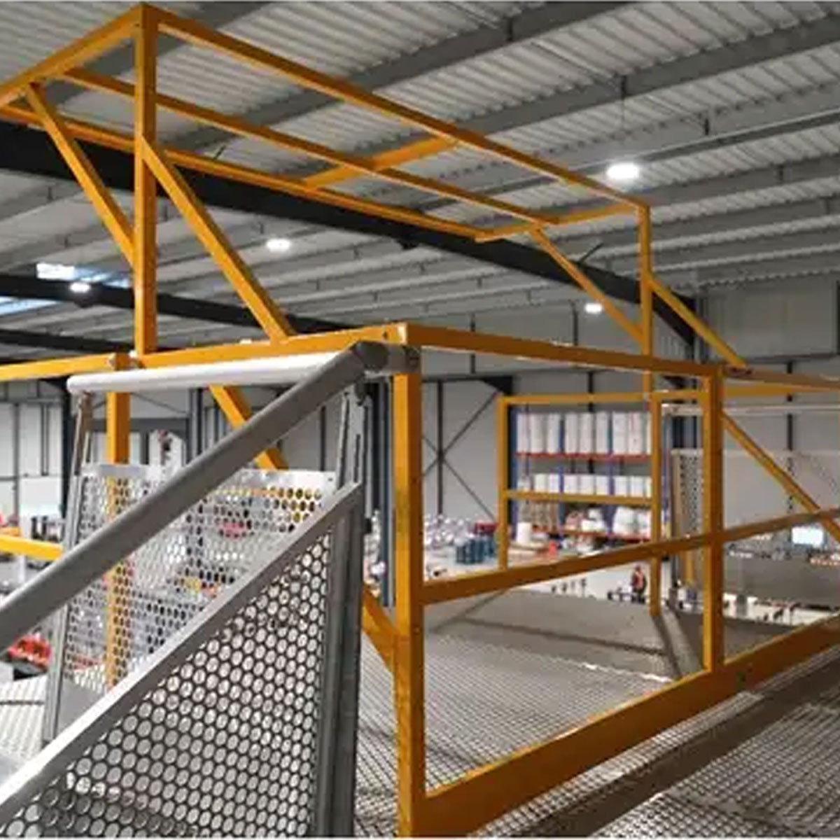 barriere logistique securite entrepot