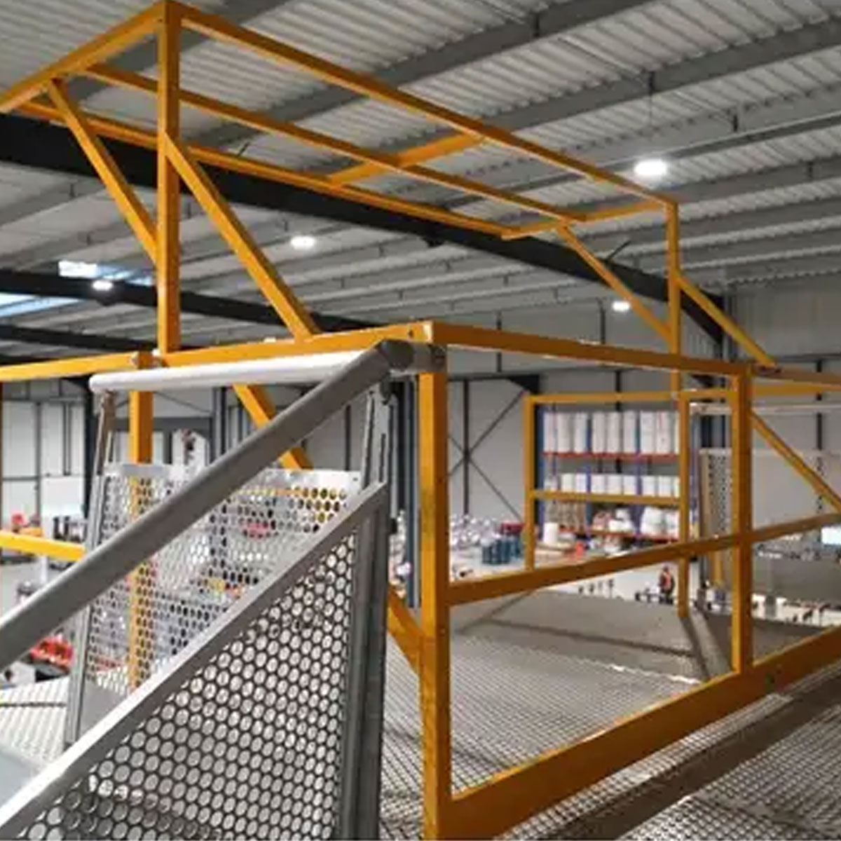 barriere securite mezzanine anti chute