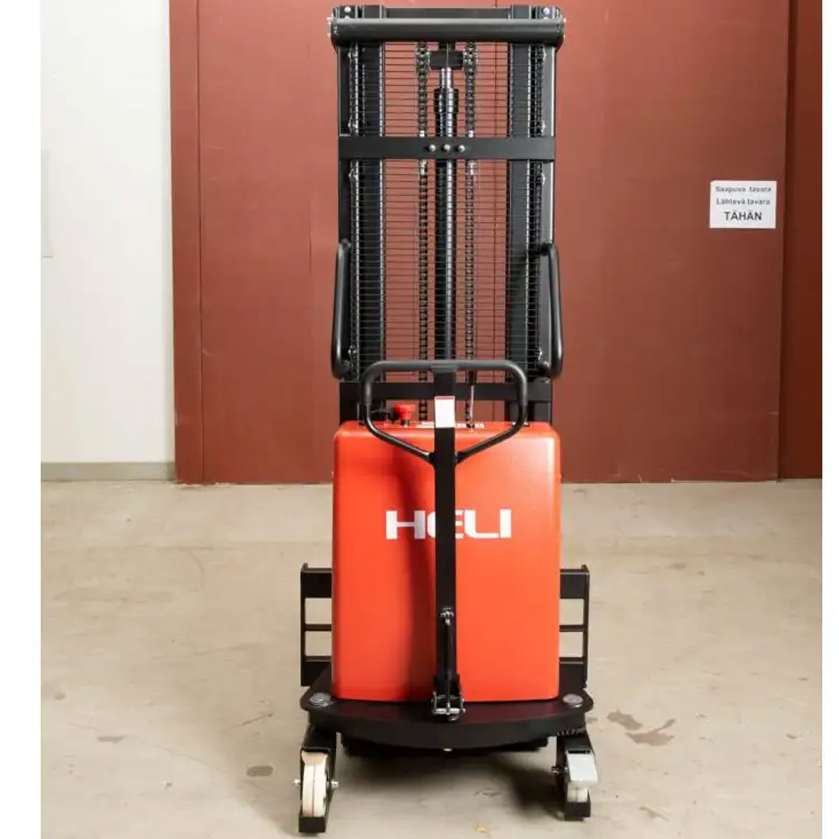 Gerbeur semi-électrique CBS15JM250 vue arrière