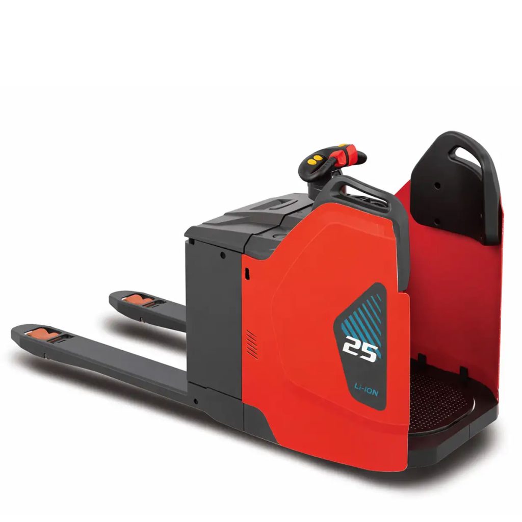 Transpalette autoporté HELI avec plateforme fixe