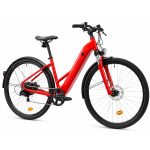 Vélo électrique LOFT 100 rouge en vue trois-quarts