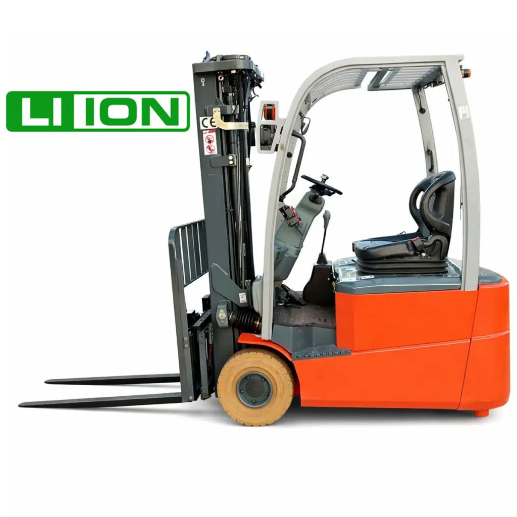 Chariot élévateur lithium 2T HELI CPD20 G3 Series avec logo Li-Ion